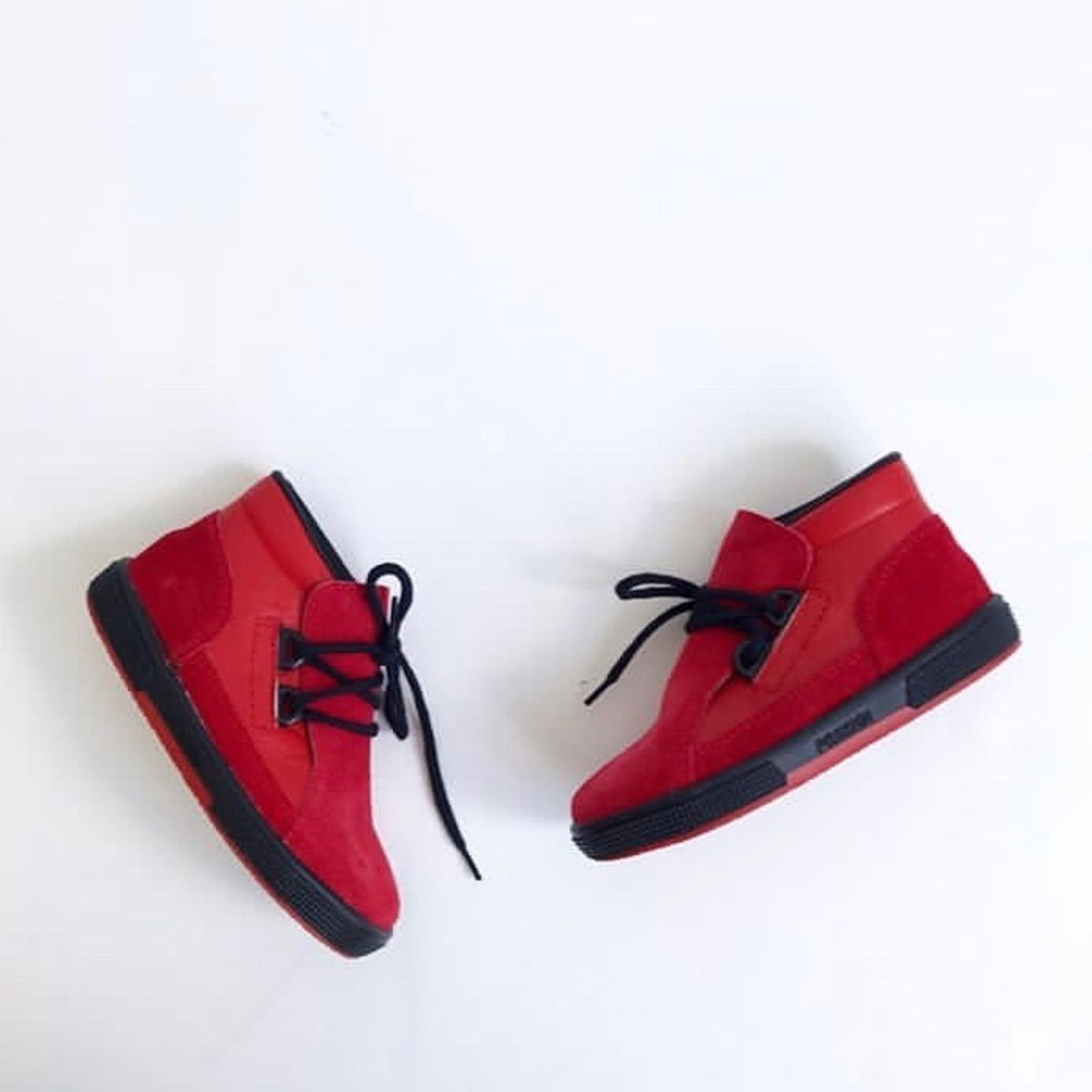 Primigi Sport red suede shoes VGUC  size 23